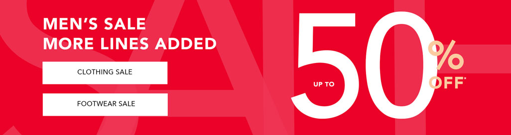 Save up to 50% off in our Summer Sale